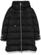 Raso hooded padded coat