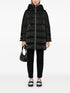 Raso hooded padded coat