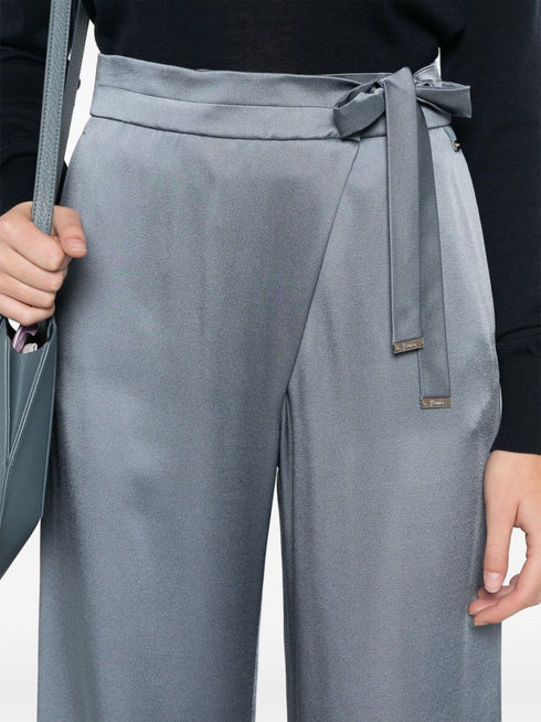 брюки с запахом