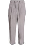drawstring loose-fit trousers