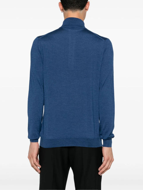 suéter de punto fino