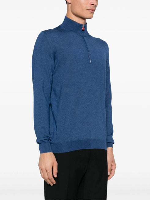 suéter de punto fino