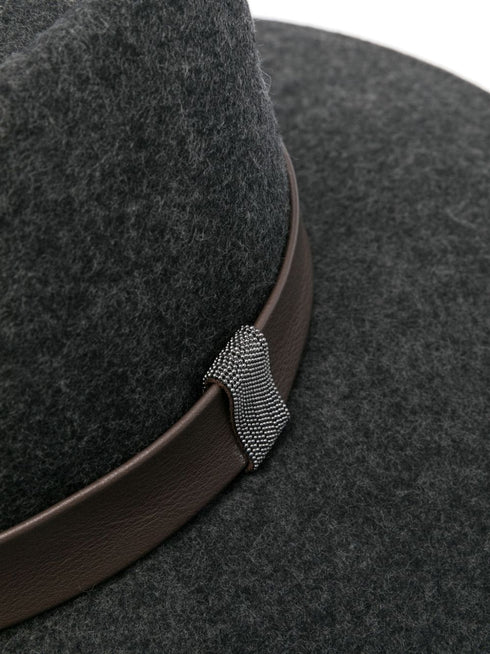 фетровая шляпа из шерстяного фетра