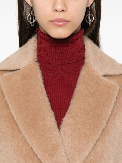 double-breasted coat