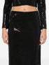 sequinned maxi skirt