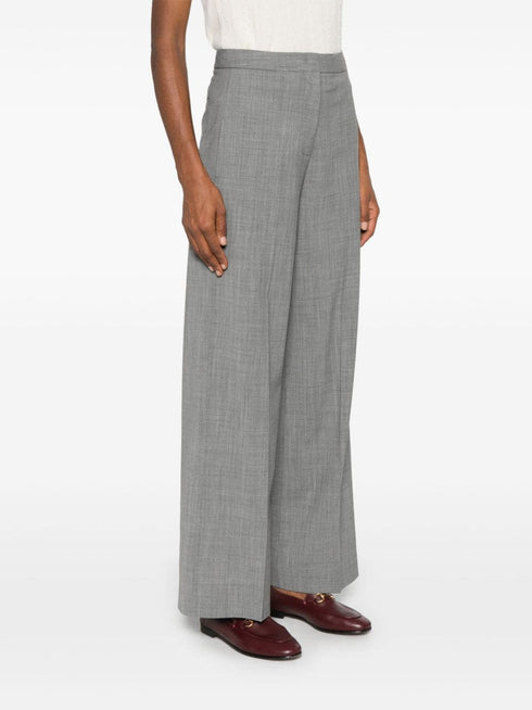 pantalones con efecto melange