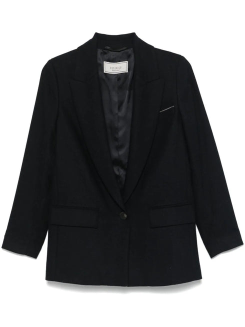 single-breasted blazer