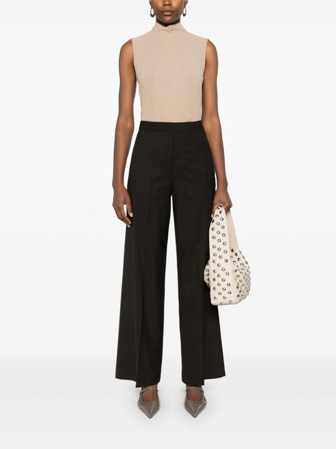 parte superior con cierre de lazo