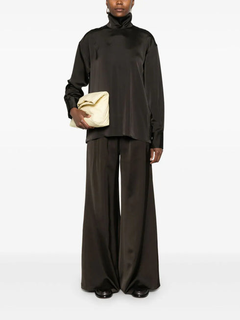 pantalones palazzo de pierna ancha