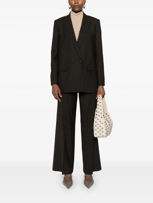 blazer con doble botonadura