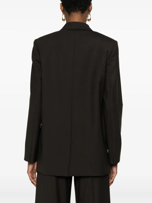 blazer con doble botonadura