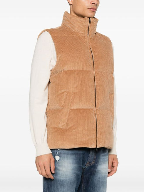 вельветовый жилет