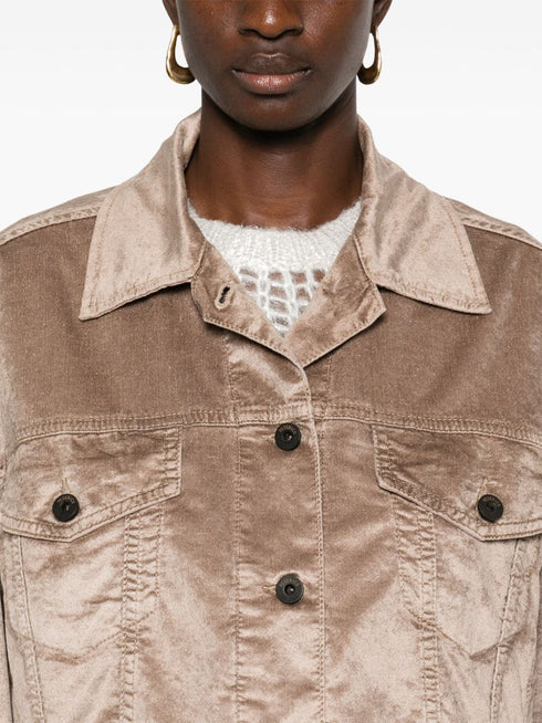 chaqueta de terciopelo