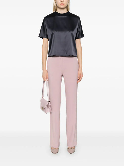 атласная блузка