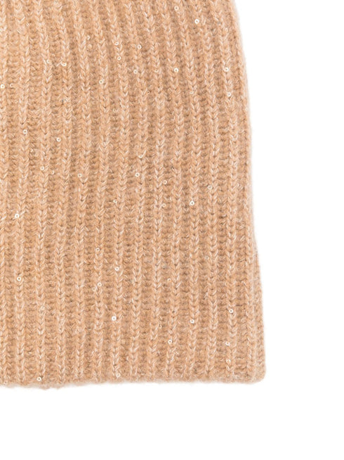 gorro con lentejuelas