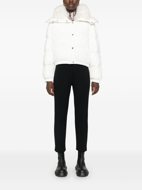 лыжная куртка с контрастным воротником