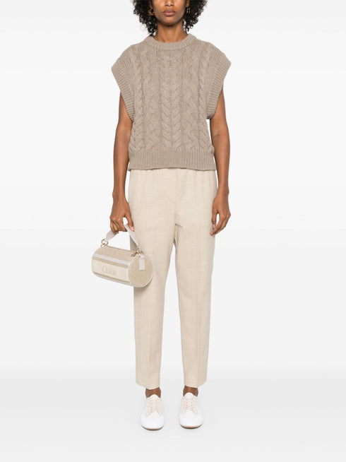 Monili-chain trousers