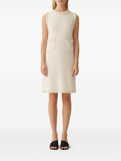 minivestido de tweed