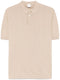 fine-knit polo shirt