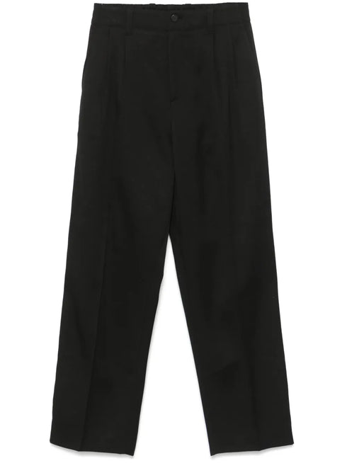 virgin wool trousers