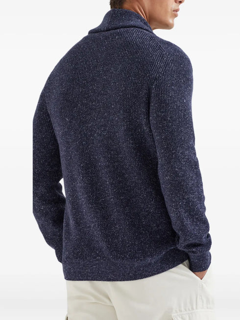 button-down cardigan