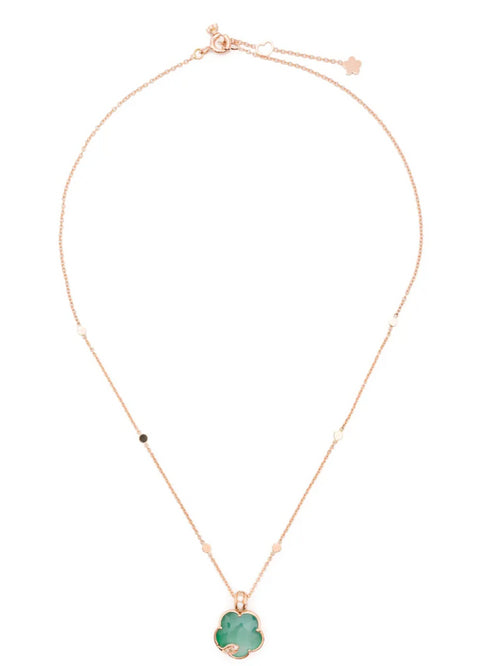 Collar Petit Joli Lunaire en oro rosa de 18kt con diamantes