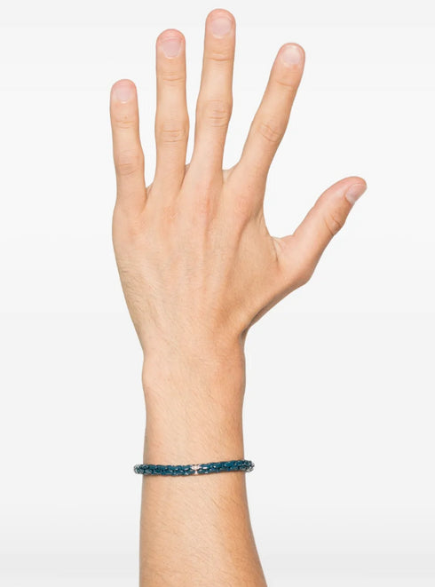 chain-link diamond bracelet