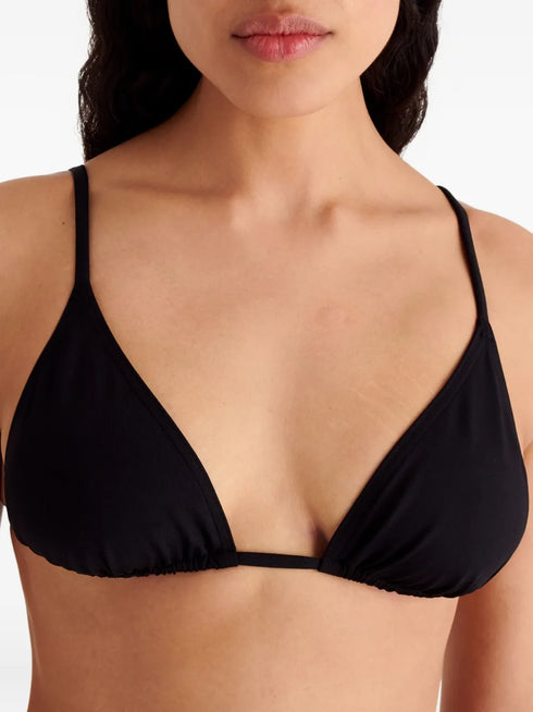 Mouna triangle tie bikini top