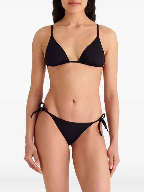 Mouna triangle tie bikini top