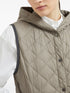 quilted gilet