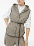 quilted gilet