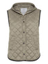 quilted gilet