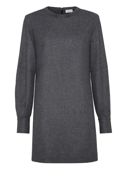 virgin wool-blend dress