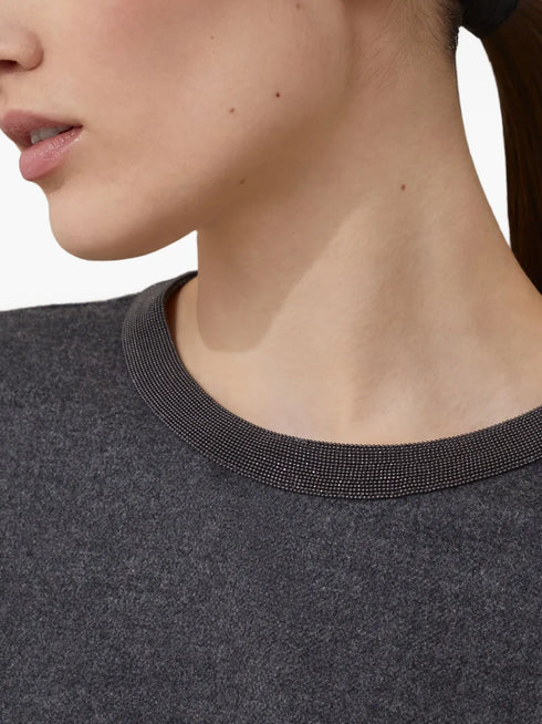 virgin wool-blend dress