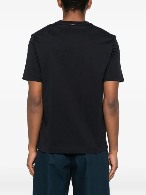 logo-embroidered T-shirt