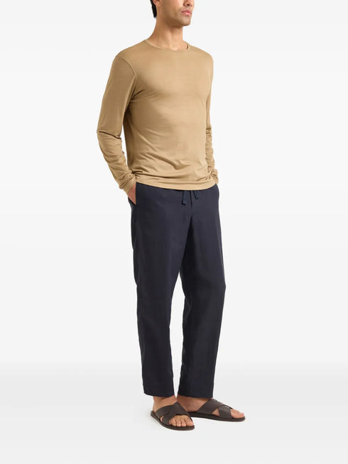 OB-T long-sleeve merino-wool T-shirt