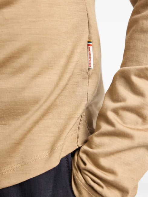 OB-T long-sleeve merino-wool T-shirt