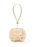 mini crystal-embellishment clutch bag