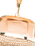 mini crystal-embellishment clutch bag
