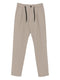 pleated drawstring trousers