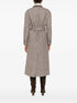 belted tweed coat