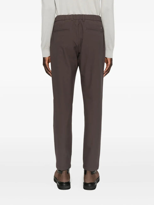 pleated drawstring trousers