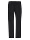 pleated straight-leg trousers