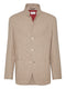 stand-up collar pocket blazer