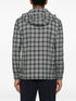plaid hooded shirt