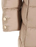 hooded zip-up padded coat