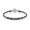 18kt rose-gold black-diamond bracelet