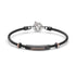 18kt rose-gold black-diamond bracelet