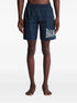 College-logo swim shorts