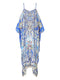 Ottoman Opulence silk maxi dress